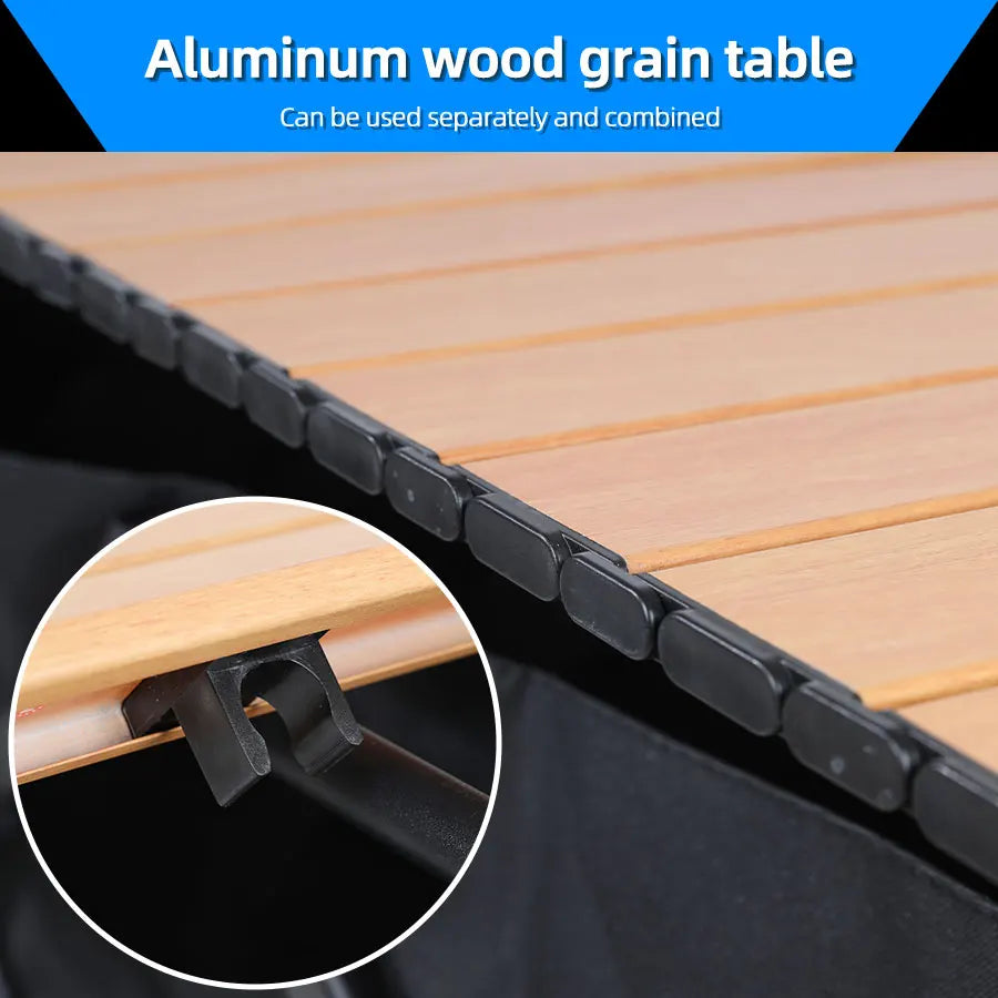 Collapsible Folding Utility Beach Wagon Cart Heavy Duty Large Capacity Fold Wagon Outdoor Trolley Portable Camping Cart Table