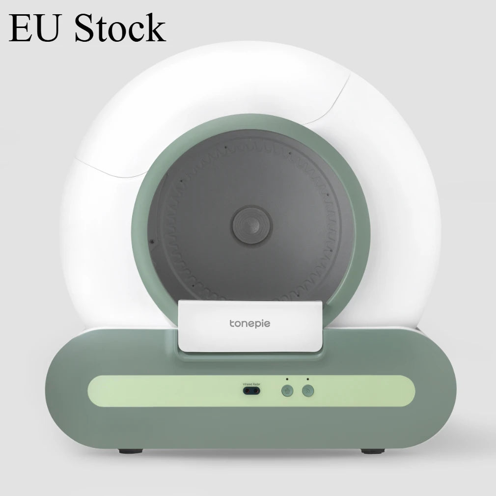 NEW Tonepie 65L Smart Cat Litter Box APP-controlled toilet Wi-Fi-connected,large-capacity,self-cleaning cat litter box EU STOCK