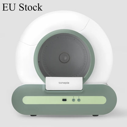 NEW Tonepie 65L Smart Cat Litter Box APP-controlled toilet Wi-Fi-connected,large-capacity,self-cleaning cat litter box EU STOCK