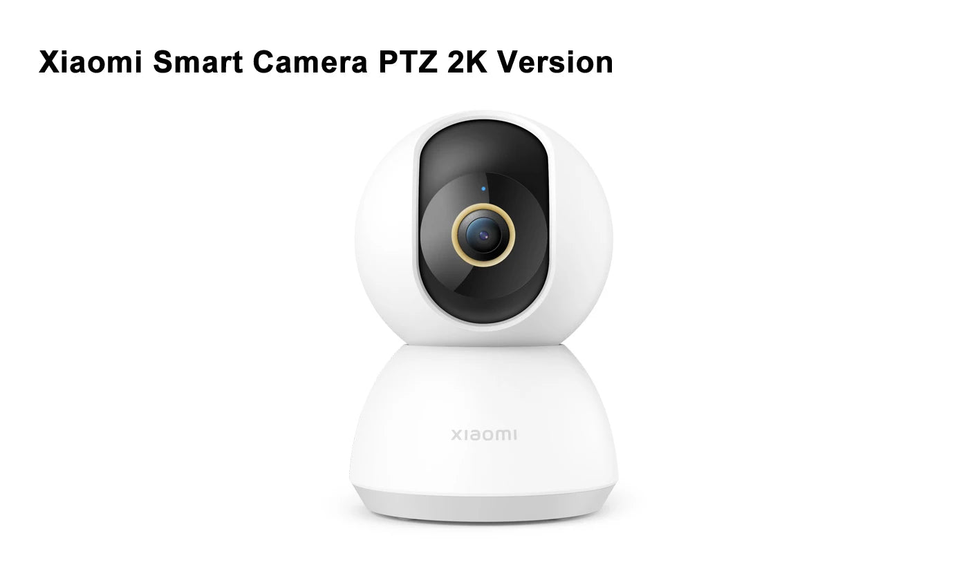 Xiaomi 360° Smart Home Security Camera Mi PTZ 2K Webcam 1296P 3 Megapixel AI Human Detection Night Vision Webcam Work With Miji