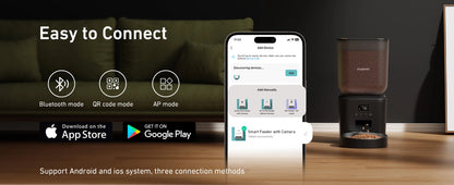 Furpipi 8L Smart Automatic Cat Feeders with 1080P HD Camera 5G WiFi Pet Feeder Tuya APP Control Automatic Cat Dog Food Dispenser