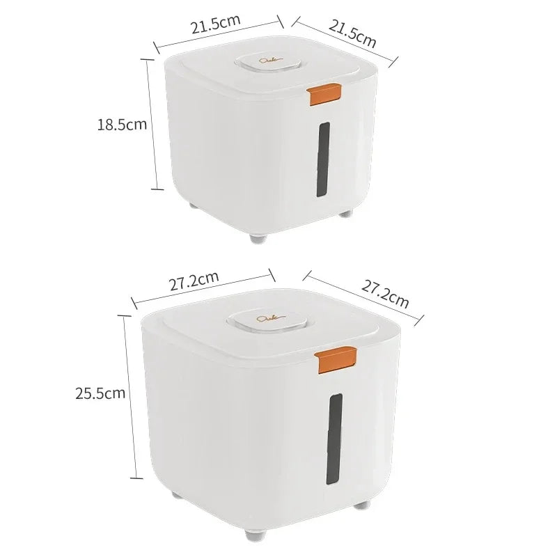 Pet Food Storage Barrel Large Storage Barrel Food Sealed Moisture-proof Cat Food Barrel Storage Cat Food Dog Food Barrel CatBowl