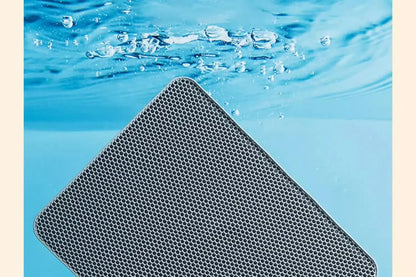 Premium Large Cat Litter Mat 90x60CM Waterproof Double Layer Litter Trapper Non-Slip Washable Pet Toilet Pad Sand Control