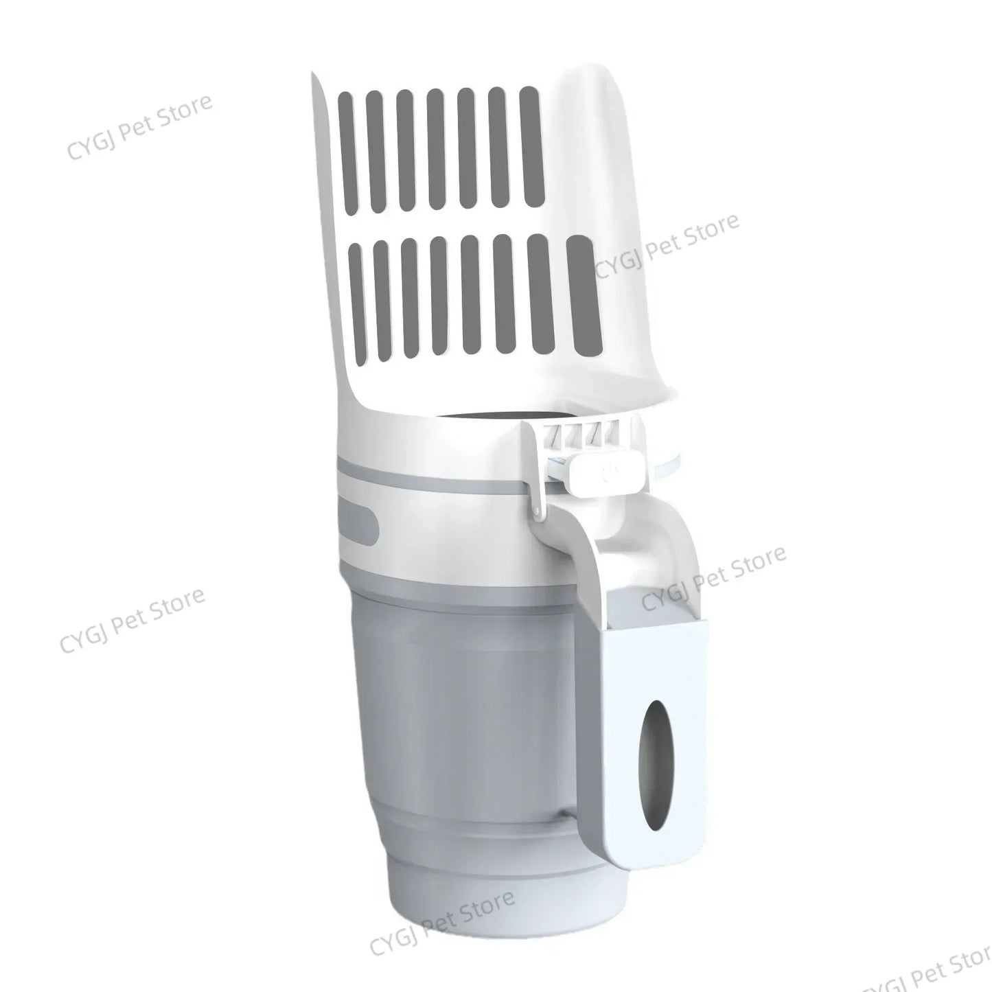 Cat Litter Shovel Scoop with Built-in Garbage Bag For Pet Filter Clean Toilet Garbage Picker Cat Supplies Self Cleaning