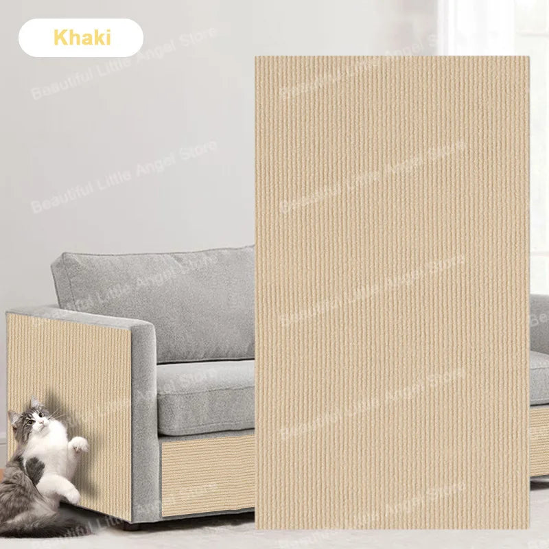 Self-Adhesive Anti Cat Scratch Sofa DIY Cats Scratch Protection Paws Sharpen Trimmable  Carpet Cats Scratch Board ﻿Roll Shipment