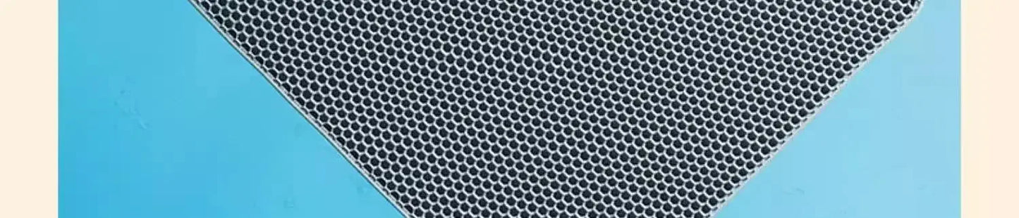 Premium Large Cat Litter Mat 90x60CM Waterproof Double Layer Litter Trapper Non-Slip Washable Pet Toilet Pad Sand Control