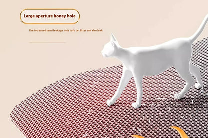 Premium Large Cat Litter Mat 90x60CM Waterproof Double Layer Litter Trapper Non-Slip Washable Pet Toilet Pad Sand Control
