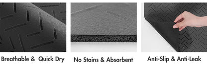 Pet Feeding Dropshipping Pet Placemat for Food and Water Bowl, with Waterproof Rubber Backing, Quick Dry Water Mat for Dog Cat