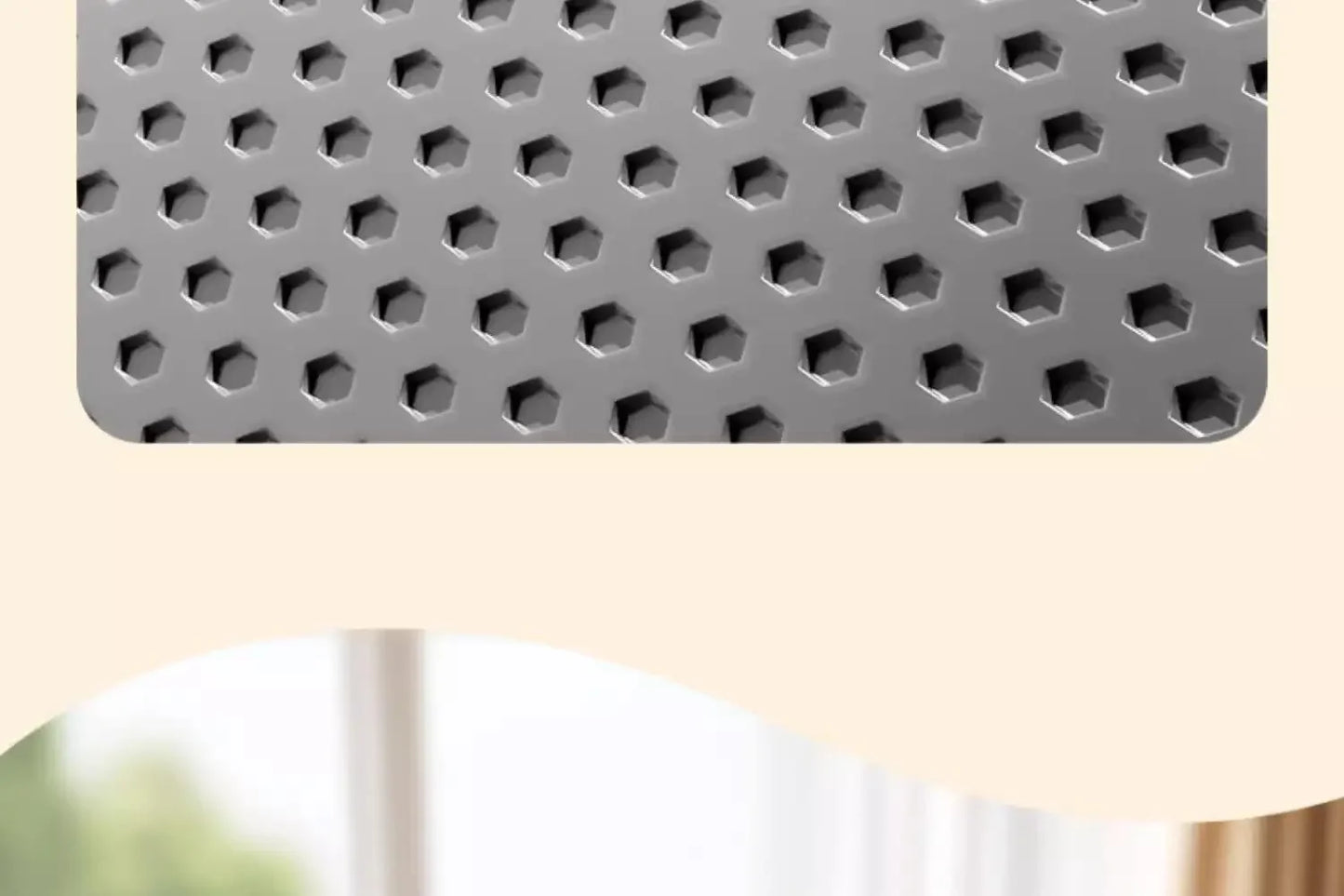 Premium Large Cat Litter Mat 90x60CM Waterproof Double Layer Litter Trapper Non-Slip Washable Pet Toilet Pad Sand Control