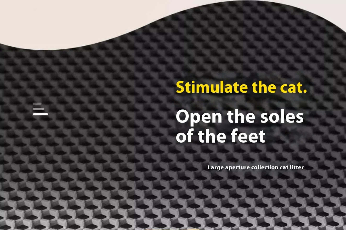 Premium Large Cat Litter Mat 90x60CM Waterproof Double Layer Litter Trapper Non-Slip Washable Pet Toilet Pad Sand Control