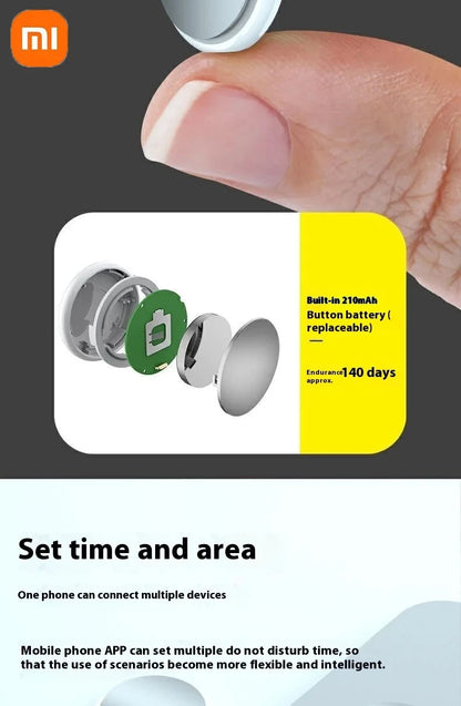 Xiaomi Mini Smart Anti-Lost Tracker Reminder Bluetooth 5.3 GPS Device Air Tag Finder Tracking Locator For Pets Kids Bag Wallet