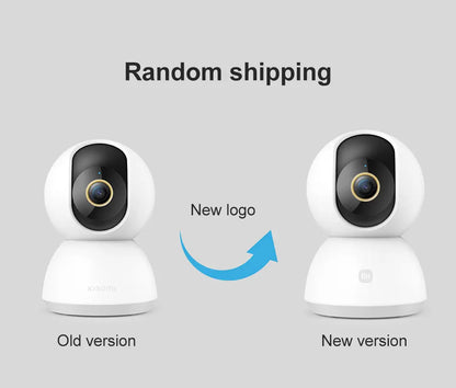 Xiaomi 360° Smart Home Security Camera Mi PTZ 2K Webcam 1296P 3 Megapixel AI Human Detection Night Vision Webcam Work With Miji