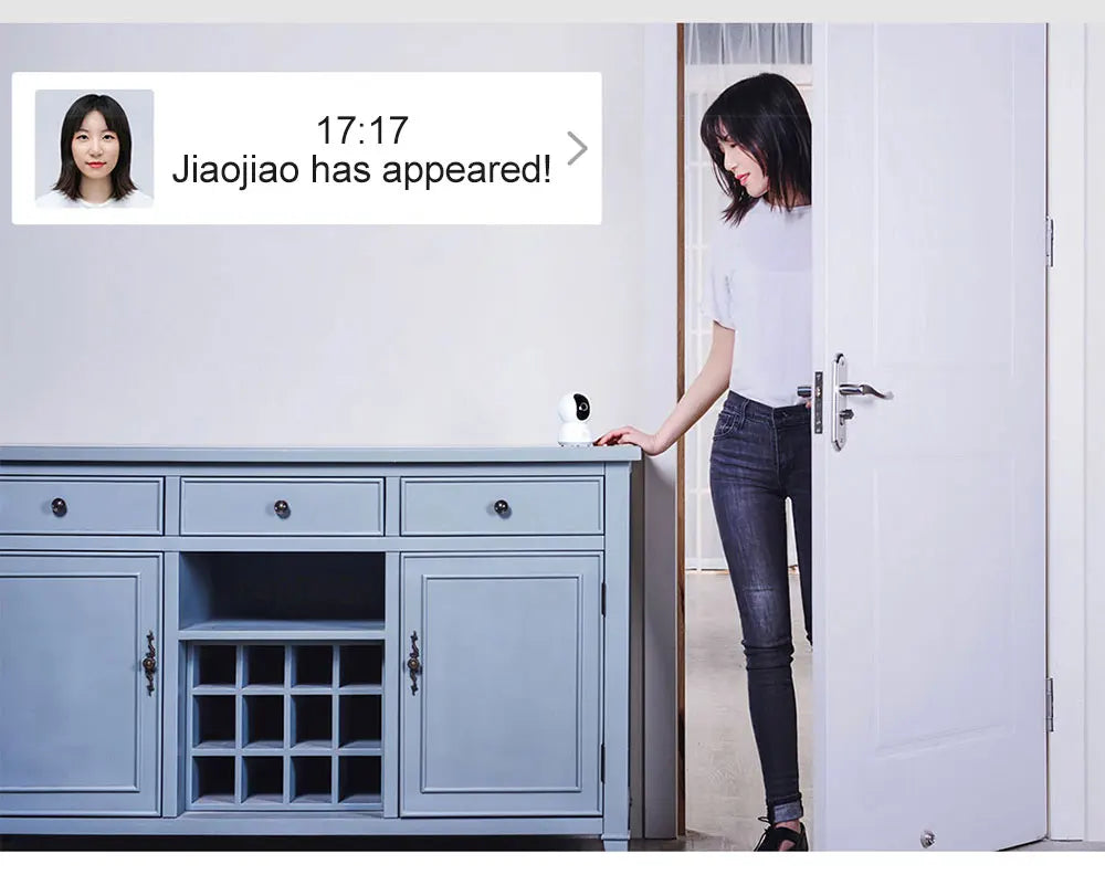 Xiaomi 360° Smart Home Security Camera Mi PTZ 2K Webcam 1296P 3 Megapixel AI Human Detection Night Vision Webcam Work With Miji