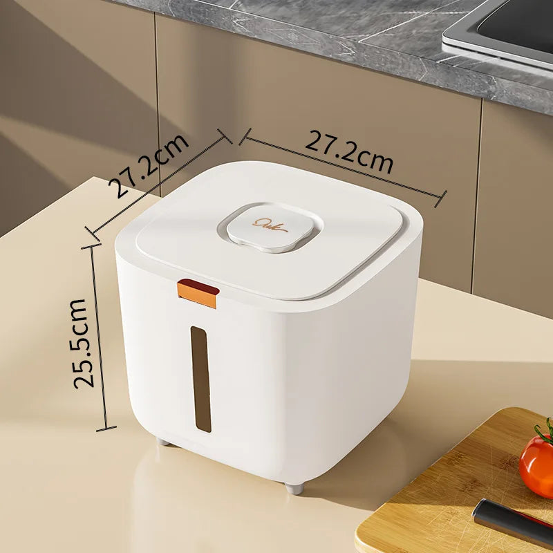 Pet Food Storage Barrel Large Storage Barrel Food Sealed Moisture-proof Cat Food Barrel Storage Cat Food Dog Food Barrel CatBowl