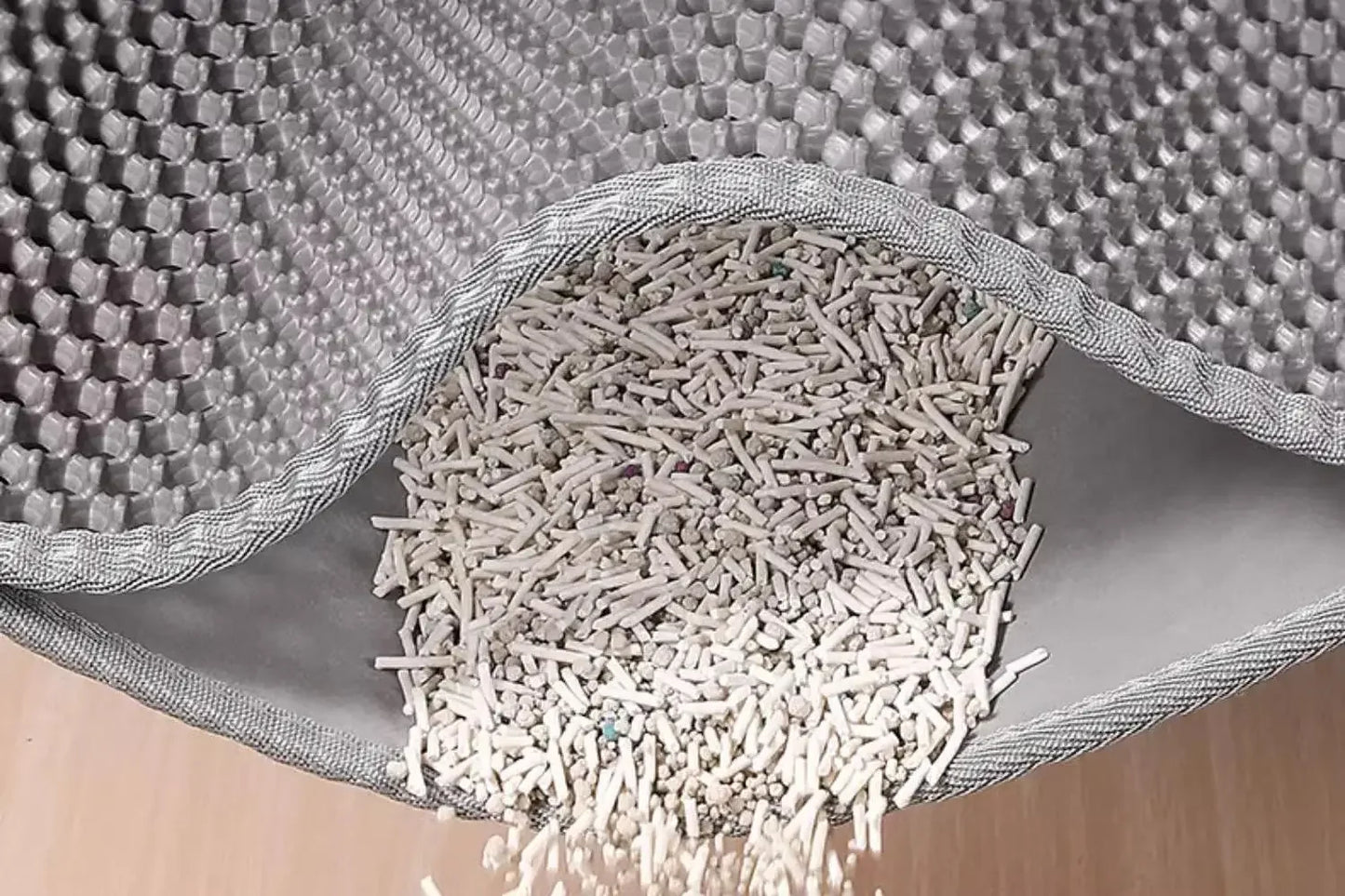 Premium Large Cat Litter Mat 90x60CM Waterproof Double Layer Litter Trapper Non-Slip Washable Pet Toilet Pad Sand Control